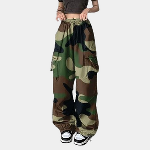 Camo Cargo Pants Joggers