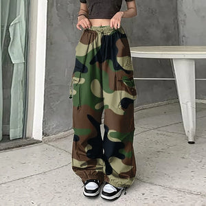 Camo Cargo Pants Joggers