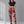 Camo cargo pants red