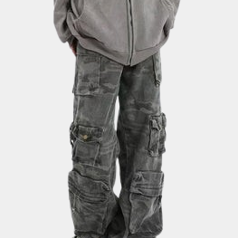 Camo cargo pants streetwear