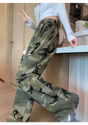Camo Cargo Pants Summer