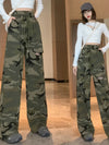 Pantalon cargo camouflage été