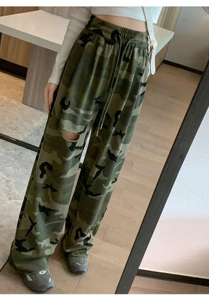 Camo Cargo Pants Summer