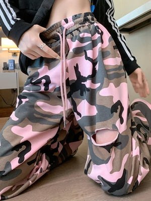 Camo Cargo Pants Summer