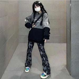 Camo cargo pants womens