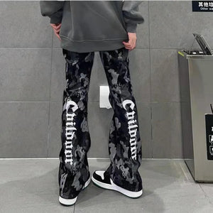 Camo cargo pants womens