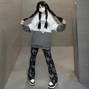 Camo cargo pants womens