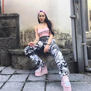 Camo pants cargo