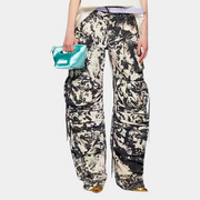 Camo Print Cargohose