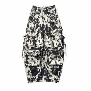 Camo print cargo pants