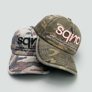 CAMO Style Fashion Caps Y2K