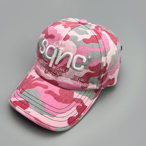 CAMO Style Fashion Caps Y2K