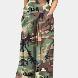 Camouflage Cargo Pants Womens