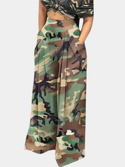 Camouflage Cargohose Damen