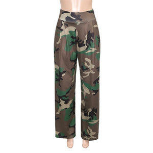 Camouflage Cargo Pants Womens