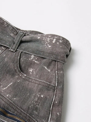 Camouflage Cargo Skirt