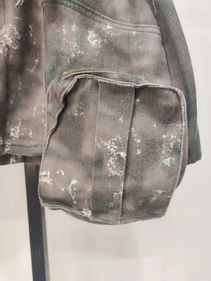 Camouflage Cargo Skirt