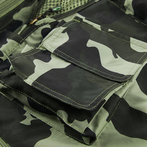 Camouflage Cargo Vest