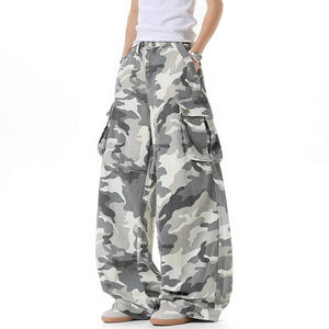 Camouflage Cargo Y2K Jeans
