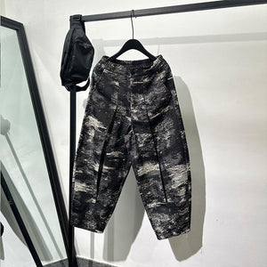Camouflage Harem Cyberpunk Pants
