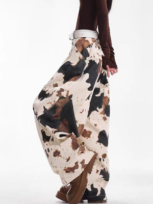 Camouflage Jeans Women's Y2K
