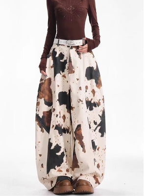 Camouflage Jeans Women's Y2K