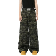 Camouflage Multi-pockets Y2K Jeans
