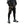 Black camouflage patchwork cargo pants in cotton