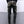 Black camouflage patchwork cargo pants in cotton