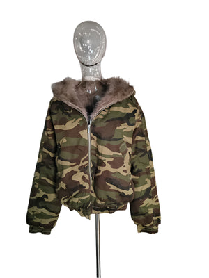 Camouflage Spring Women Jacket