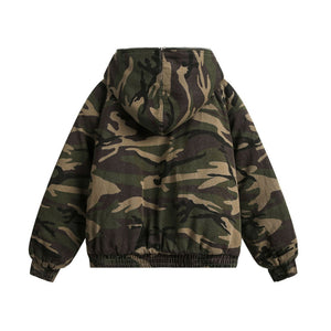 Camouflage Thicken Cyberpunk Jacket