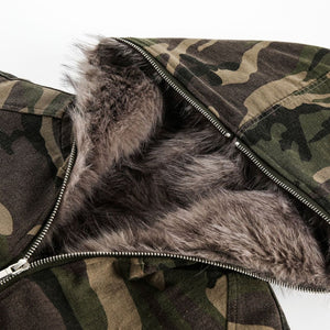 Camouflage Thicken Cyberpunk Jacket