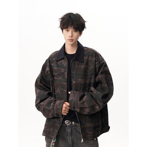 Camouflage Y2K Jacket
