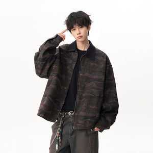 Camouflage Y2K Jacket