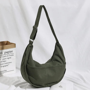 Canvas Japanese Crossbody Sling Bag