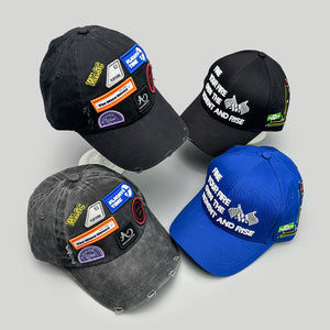 Cap Y2K Embroidered Letters