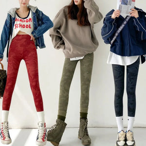 Pantalon cargo camouflage slim