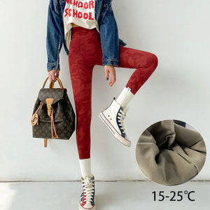 Pantalon cargo camouflage slim