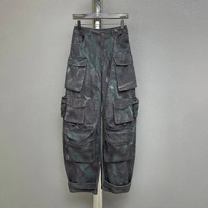 Cargo camo pants