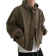 Cargo Jackets Zipper Y2K