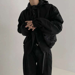 Cargo Jackets Zipper Y2K