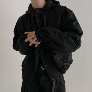 Cargo Jackets Zipper Y2K