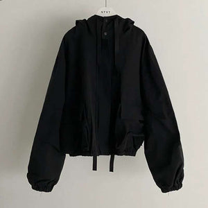 Cargo Jackets Zipper Y2K