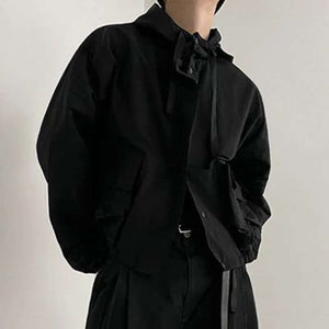 Cargo Jackets Zipper Y2K