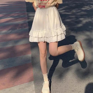 Cargo Mini Skirt High Waist