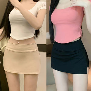 Cargo Mini Skirt Outfit