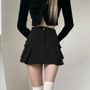 Cargo Mini Skirt Y2K