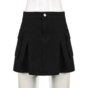 Cargo Mini Skirt Y2K