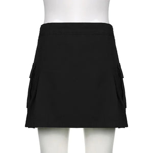 Cargo Mini Skirt Y2K