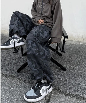 Cargo pants camo pants